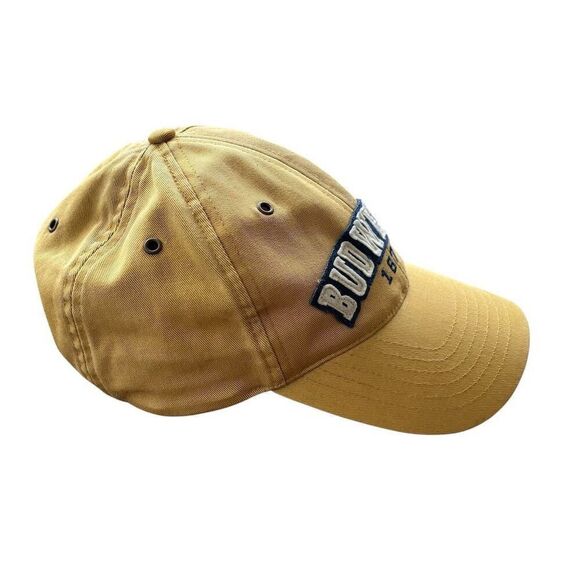 Vintage Budweiser 1876 King of Beers Adjustable Baseball Cap Khaki k-products - Picture 2 of 7